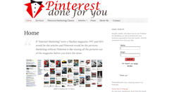 Desktop Screenshot of pinterestdone4u.com
